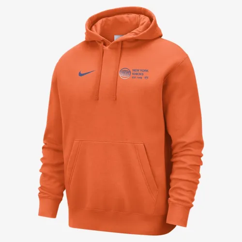 New York Knicks Club Courtside чоловічі Nike NBA Pullover Толстовка з капюшоном Orange