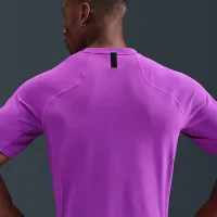 Nike Pro тренувальні чоловічі Dri-FIT Short-Sleeve Top колір фіолетовий