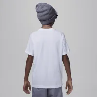 Nike Air Jordan Big детские AJ11 Vertical Columns футболка цвет белый