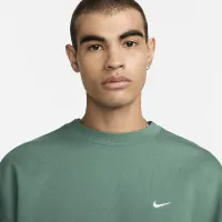 Nike Solo Swoosh мужские Fleece Crew цвет зеленый