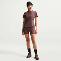 Nike Swift женская Dri-FIT Short-Sleeve Running Top цвет фиолетовый