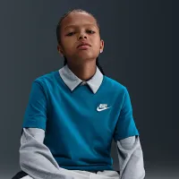 Nike Sportswear Big дитячі футболка блакитний