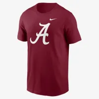 Alabama Crimson Tide Primetime Everцвет зеленый Logo мужские Nike College футболка цвет красный
