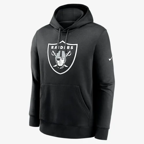 Las Vegas Raiders мужские Nike NFL Pullover Толстовка с капюшоном цвет черный