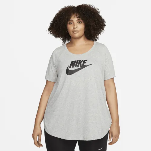 Nike Sportswear Essential женская Tunic (большие размеры) цвет серый