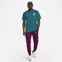 Paris Saint-Germain Travel Nike Soccer Short-Sleeve Top колір зелений