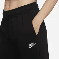 Nike Sportswear Club Fleece женская Mid-Rise Wide-Leg Sweatpants цвет черный