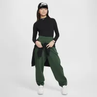 Nike Sportswear Girls' Long-Sleeve Top цвет черный