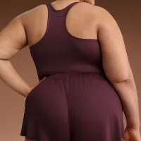 NikeSKIMS Airy жіноча Mini шорти колір червоний
