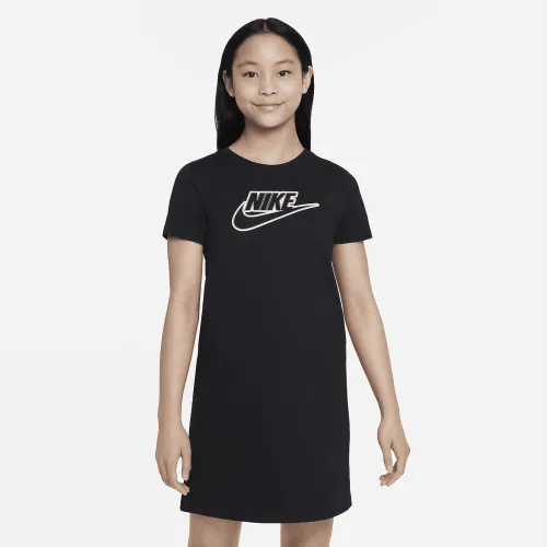 Nike Sportswear Big дитячі (Girls') футболка Костюм колір чорний