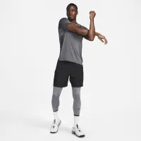 Nike Pro чоловічі Dri-FIT 3/4-Length Fitness Tights колір сірий