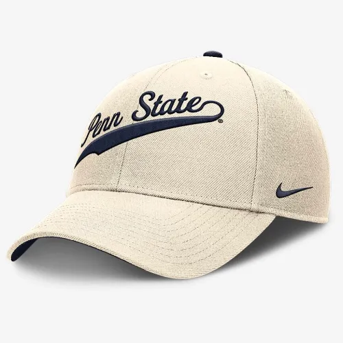 Penn State Nittany Lions Primetime Rise чоловічі Nike College Adjustable Hat колір коричневий