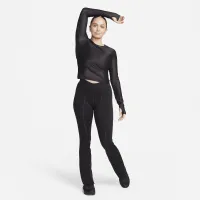 Nike FutureMove женская Dri-FIT Long-Sleeve Sheer Top цвет черный