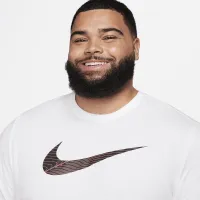 Nike Dri-FIT чоловічі Fitness футболка колір білий