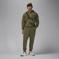 Nike Jordan Essentials мужские Fleece Толстовка с капюшоном цвет зеленый