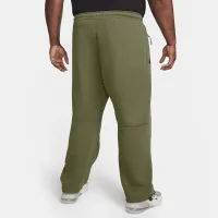 Nike Sportswear Tech Fleece чоловічі Open-Hem Sweatpants колір зелений