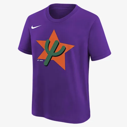 Phoenix Suns Essential City Edition Big детские Nike NBA футболка цвет фиолетовый