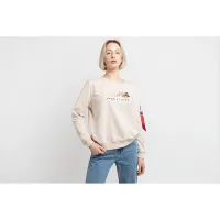 Кофта/футболка Alpha Industries Gold Logo 106030578 - кремовая