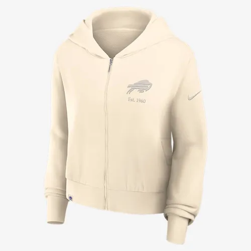 Buffalo Bills Established Women’s Nike NFL Full-Zip Толстовка с капюшоном цвет коричневый