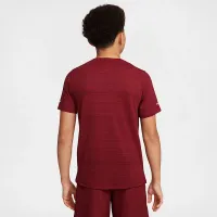 Nike Dri-FIT Miler Big детские (для мальчиков) тренировочные Top цвет красный