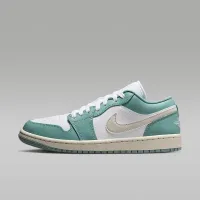 Nike Air Jordan 1 Low жіноча Кросівки колір білий