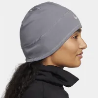 Nike Dri-FIT Terra Uncuffed Beanie колір сірий