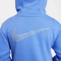 Nike Shine Little детские Full-Zip Толстовка с капюшоном and лосины набор синий