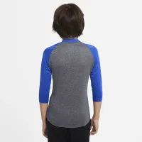 Nike Dry Big детские (для мальчиков) 3/4-Sleeve Baseball Top цвет серый