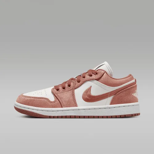Nike Air Jordan 1 Low SE женская Кроссовки Orange