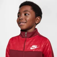 Nike Dri-FIT Sportswear Textuколір червоний Club Little дитячі 2-Piece Tricot комплект колір червоний