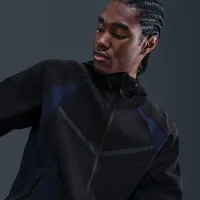 Nike Tech чоловічі Dri-FIT Woven Color-Block Windrunner Loose Куртка колір чорний