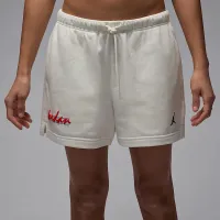 Nike Jordan Brooklyn Fleece жіноча шорти колір білий