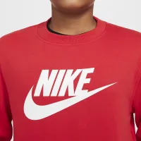 Nike Sportswear Club Fleece Big детские свитшот (Extended Size) цвет красный