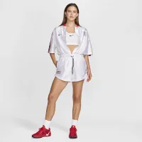 USA Village жіноча Nike баскетбольні З високою талією шорти колір білий