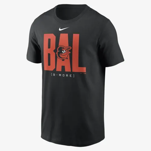 Baltimore Orioles Team Scoreboard чоловічі Nike MLB футболка колір чорний