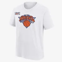 New York Knicks Essential City Edition Big дитячі Nike NBA футболка колір білий