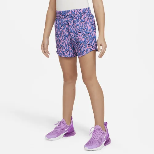Nike One Big дитячі (Girls') Woven З високою талією шорти Pink