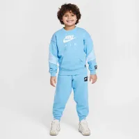 Nike Sportswear Little дитячі Air Fleece 2-Piece Crew комплект блакитний