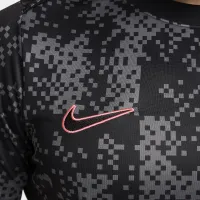 Nike Academy Pro мужские Dri-FIT Soccer Short-Sleeve Graphic Top цвет серый