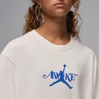 Nike Jordan x Awake NY мужские футболка цвет белый