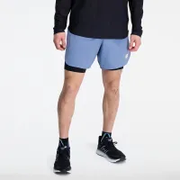 Шорты New Balance MS33282MYL - Голубые