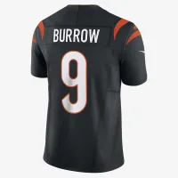 Joe Burrow Cincinnati Bengals чоловічі Nike Dri-FIT NFL Limited Football Jersey колір чорний