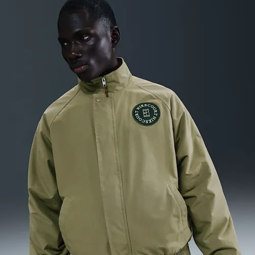 NikeCourt Heritage мужские Tennis Куртка цвет коричневый