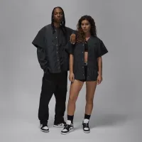 Nike Jordan Flight Heritage Baseball Top колір чорний