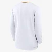 Tennessee Volunteers Sideline Coach чоловічі Nike Dri-FIT College 1/2-Zip Long-Sleeve Top колір білий