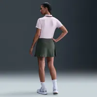 Nike Tour женская Dri-FIT Short-Sleeve для гольфа Polo цвет фиолетовый