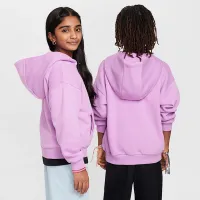 Nike SB EasyOn Big дитячі оверсайз Pullover Skate Толстовка з капюшоном колір фіолетовий