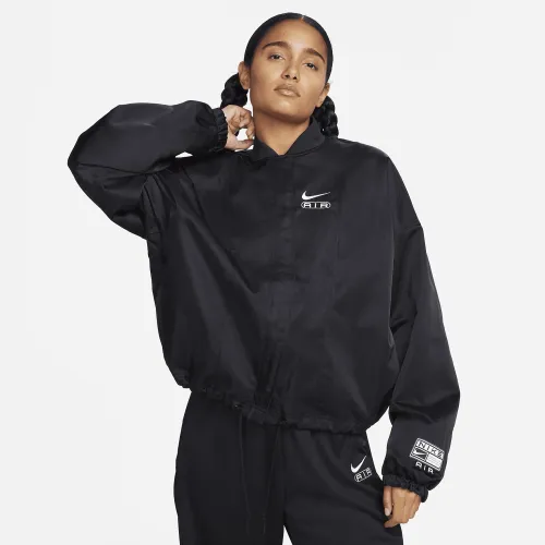 Nike Air женская оверсайз Woven Bomber Куртка цвет черный