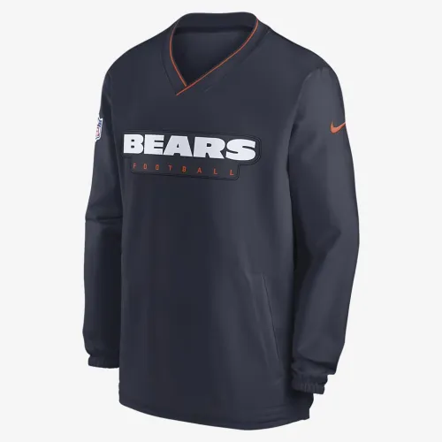 Chicago Bears Sideline чоловічі Nike NFL Long-Sleeve Вітровка блакитний