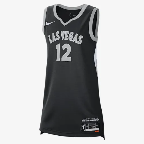 Chelsea Gray Las Vegas Aces 2024 Nike Dri-FIT WNBA Victory Jersey цвет черный